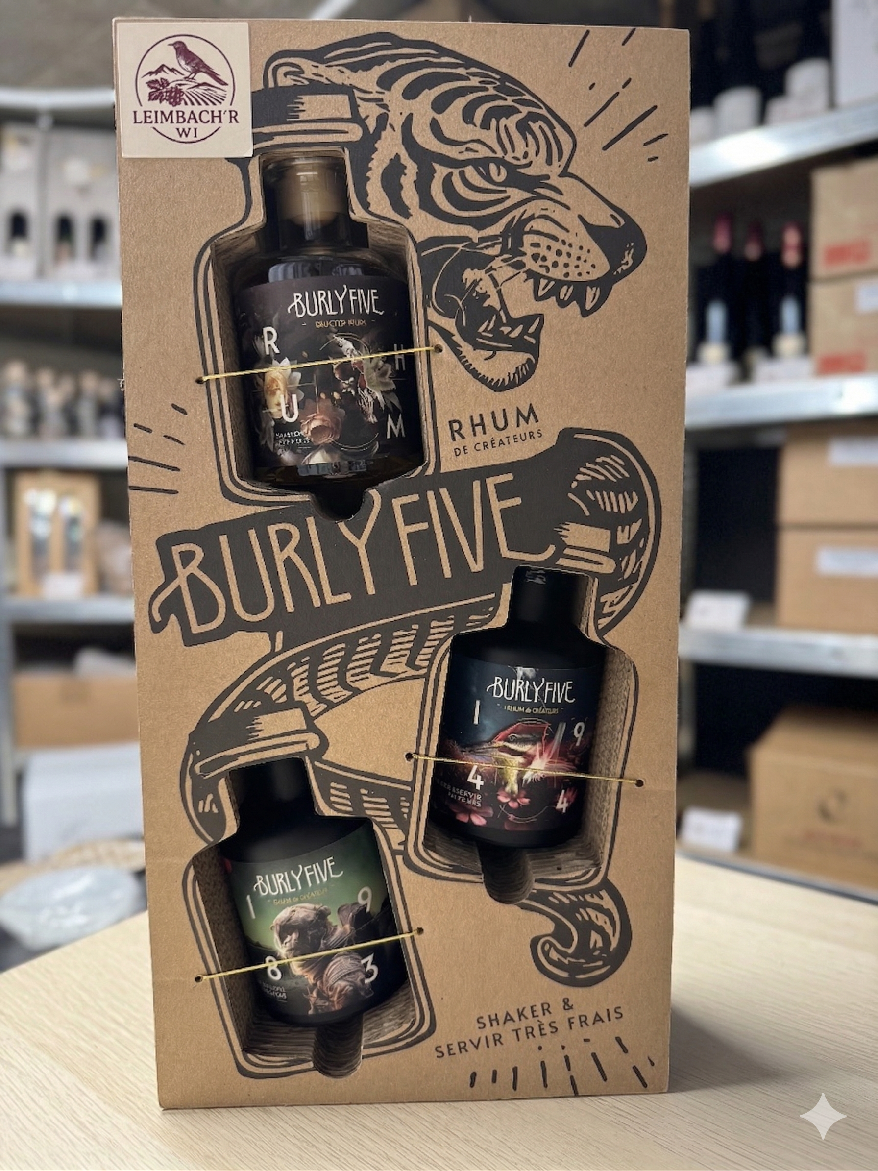 Pack Découverte Burly Five - 3 x 20cl